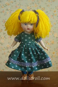 Vogue Dolls - Mini Ginny - Jill Mini Mop - Doll